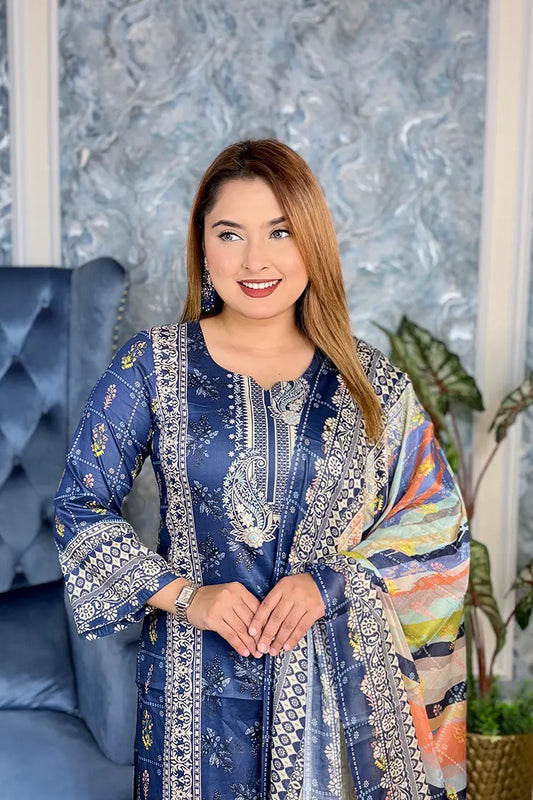 Elaf Premium SWISS LAWN 3 piece