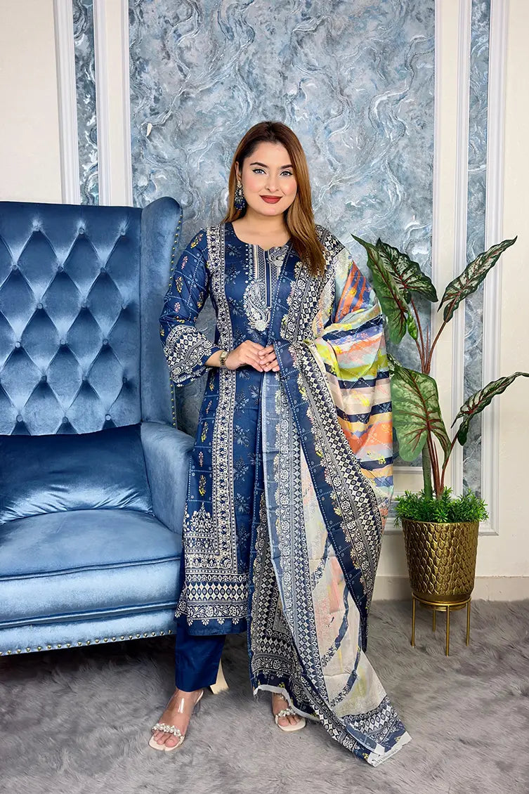 Elaf Premium SWISS LAWN 3 piece